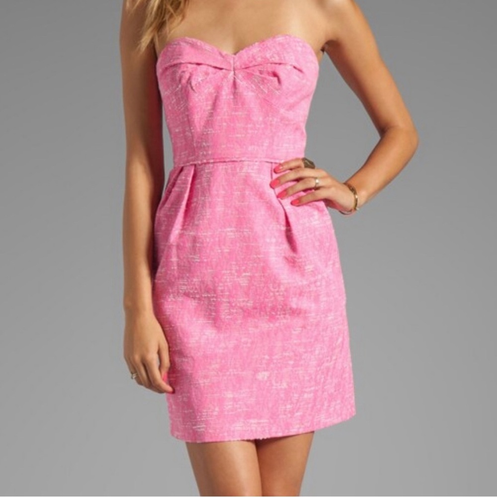 Shoshanna Bahia Jacquard Reilly Dress